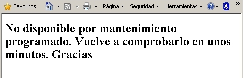 Bonita captura de pantalla de internet explorer