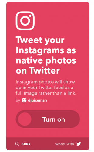 Publicar imágenes de Instagram en Twitter de forma "nativa"